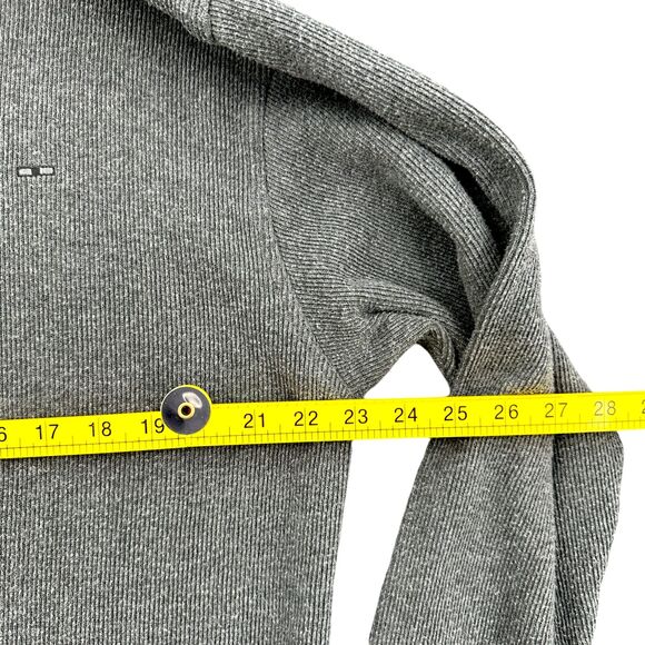 Colours By Alexander Julian Grey Long Sleeve 1/4 Button Up Sweater Extra Large - Picture 5 of 6